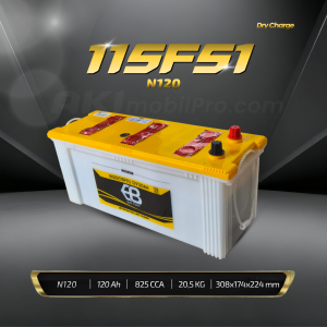 Aki Basah 120Ah CCA 825 Murah untuk Upgrade Kelistrikan SUV Alat Berat Genset