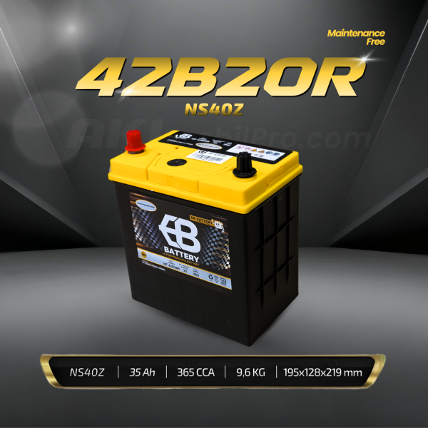 Aki Kering EB Battery MF NS40Z (42B20R). Cocok untuk Avanza Xenia Gran Max