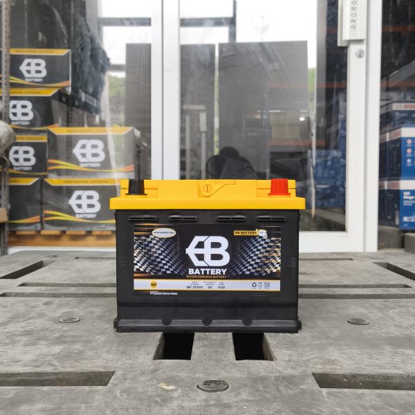Aki Kering EB DIN55 55559 CCA 630 Murah untuk Innova Reborn Bensin Chevy Spin Ioniq 5
