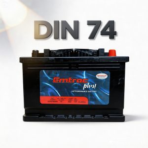 Aki Kering Emtrac DIN74 74Ah Murah untuk Innova Reborn Diesel Mercedes Benz BMW